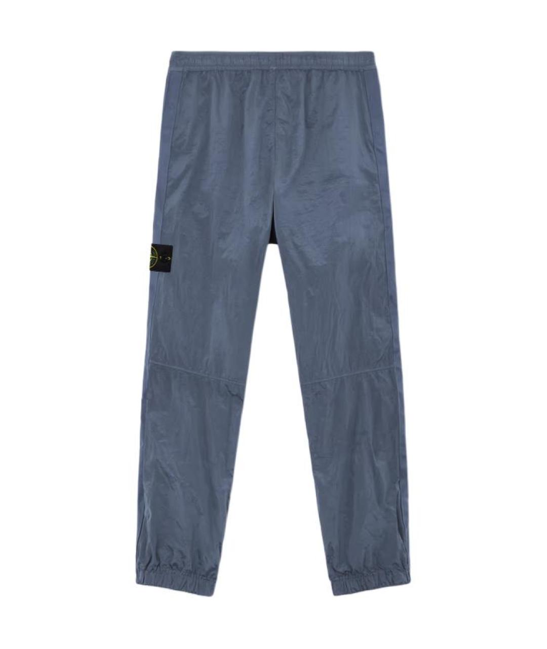 STONE ISLAND Голубые повседневные брюки, фото 2