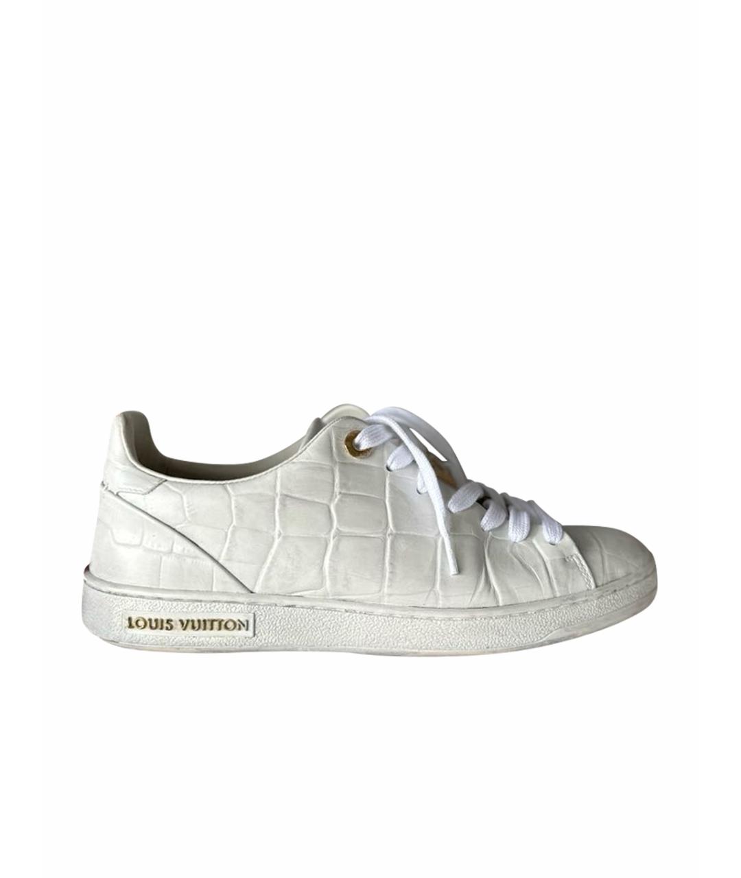 LOUIS VUITTON Белые кеды, фото 1