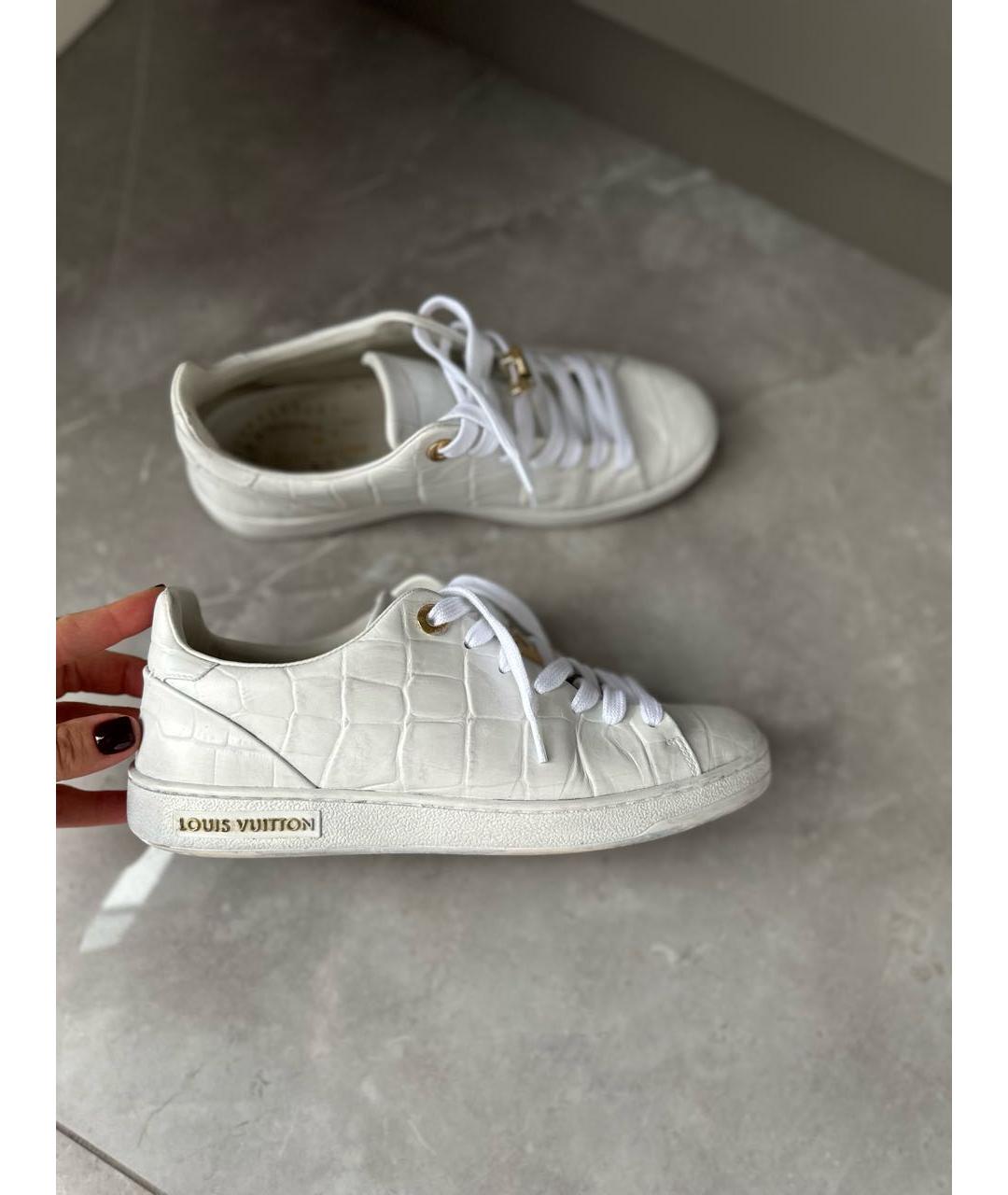 LOUIS VUITTON Белые кеды, фото 9