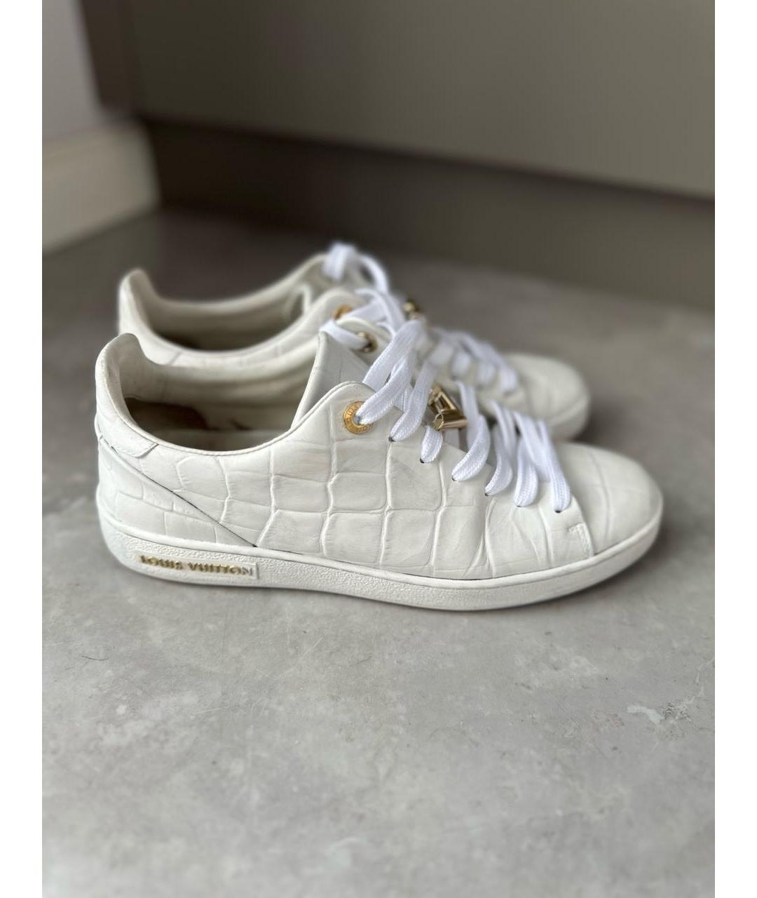LOUIS VUITTON Белые кеды, фото 2