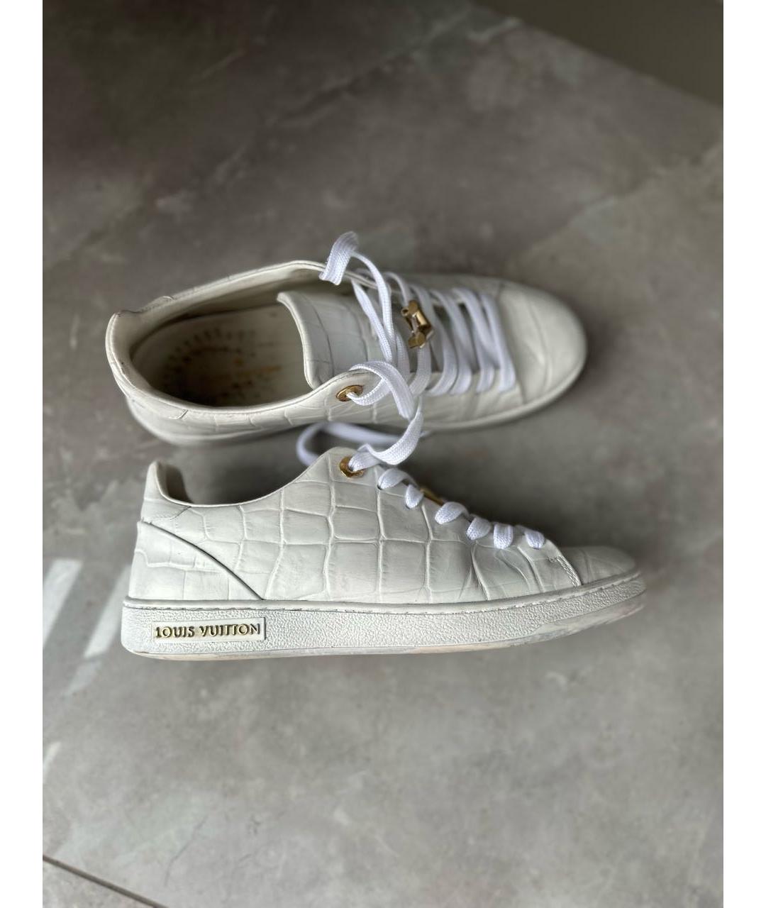 LOUIS VUITTON Белые кеды, фото 7