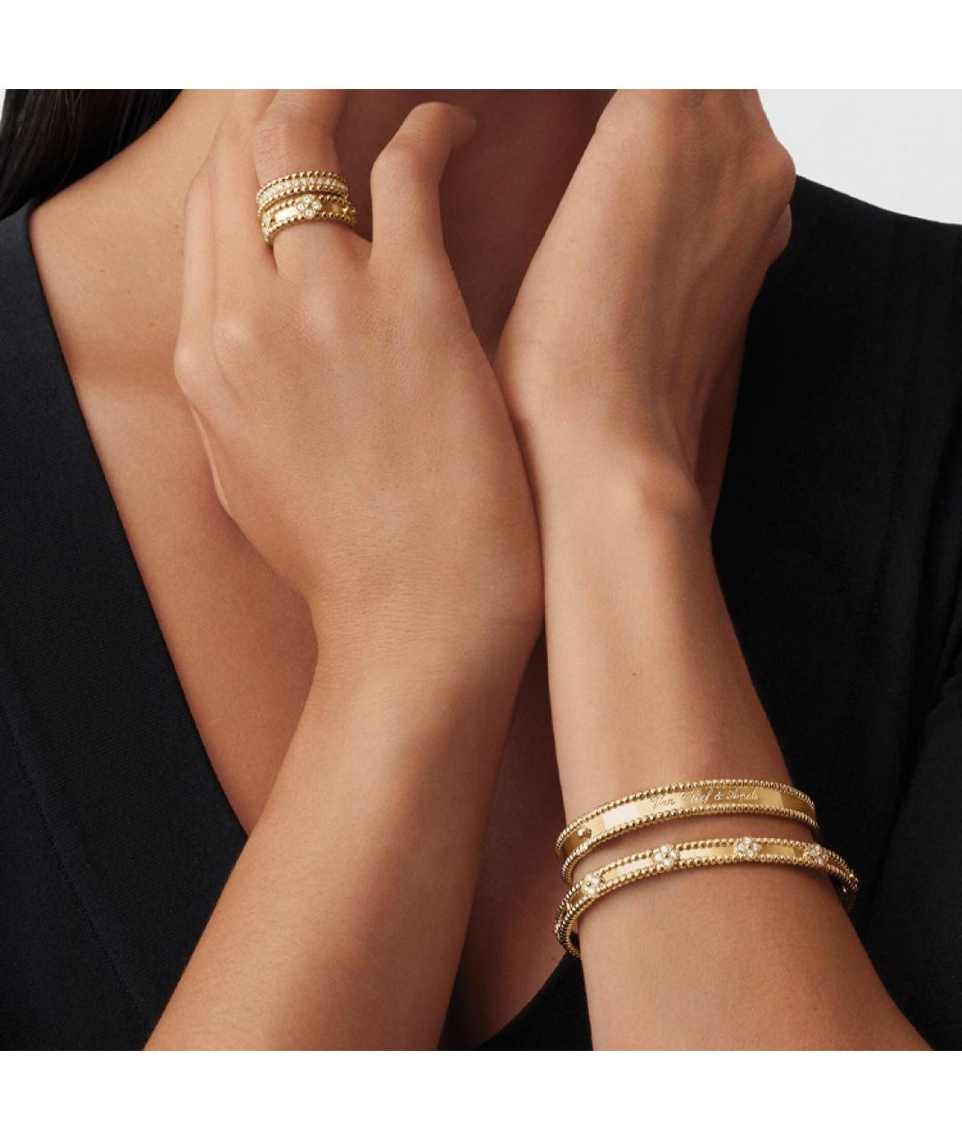 VAN CLEEF & ARPELS Золотой браслет из желтого золота, фото 4