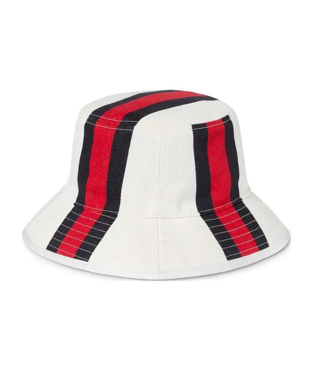 GUCCI Белая хлопковая панама, фото 3