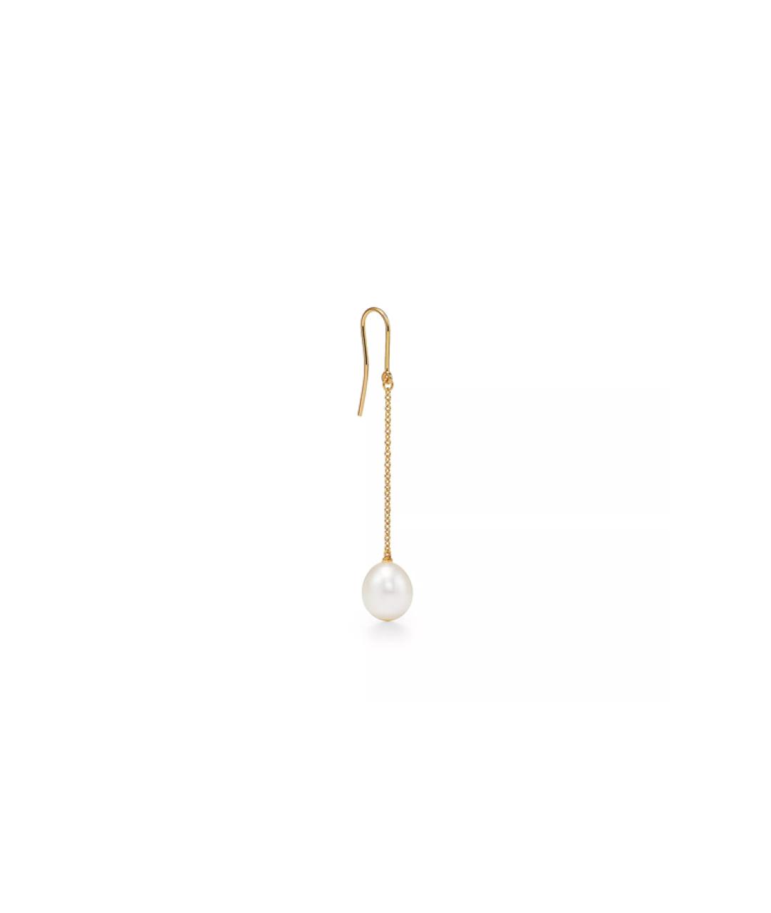 TIFFANY&CO Золотые серьги из желтого золота, фото 2