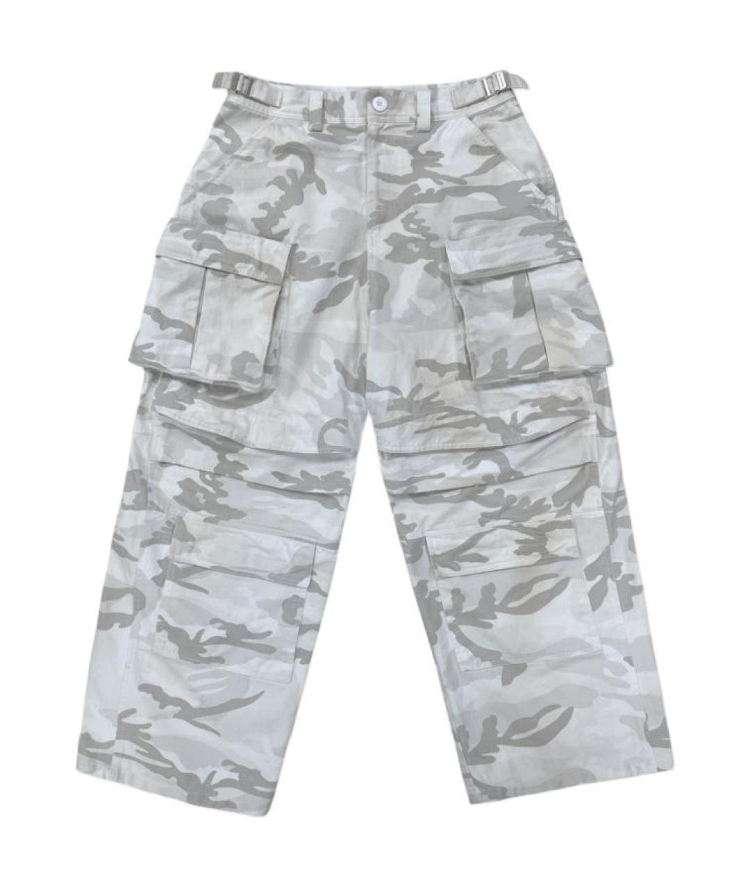 GRAILZ PROJECT G/R Белые прямые брюки, фото 1