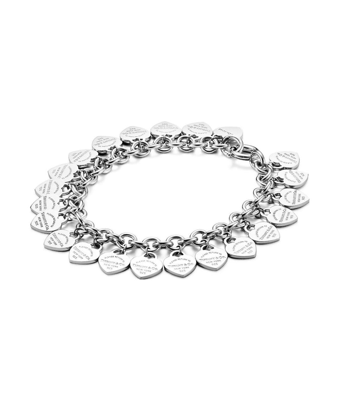 TIFFANY&CO Серебрянный серебряный браслет, фото 2