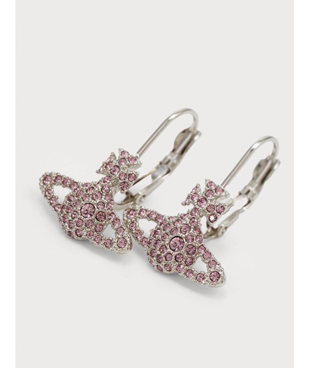 VIVIENNE WESTWOOD Серебряные латунные серьги, фото 3