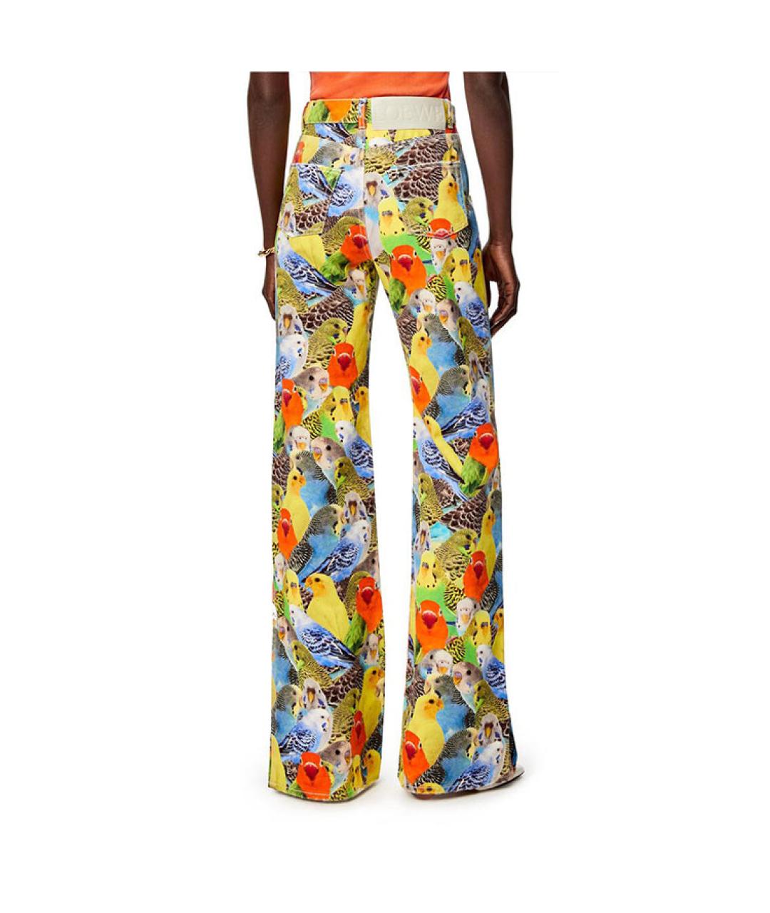 LOEWE Мульти прямые джинсы, фото 4