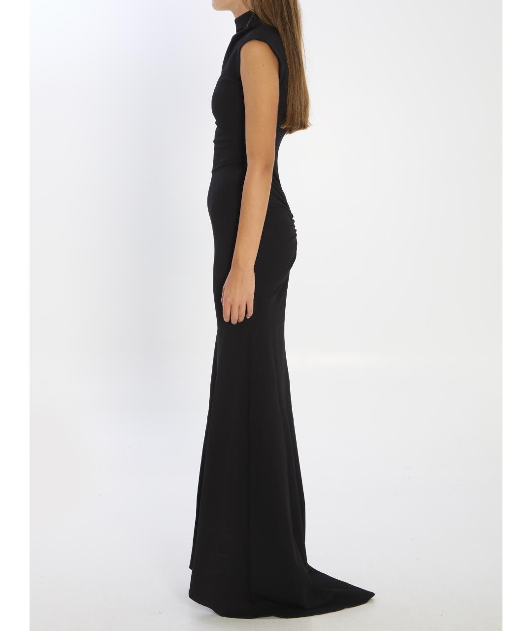 JACQUEMUS Черное повседневное платье, фото 4