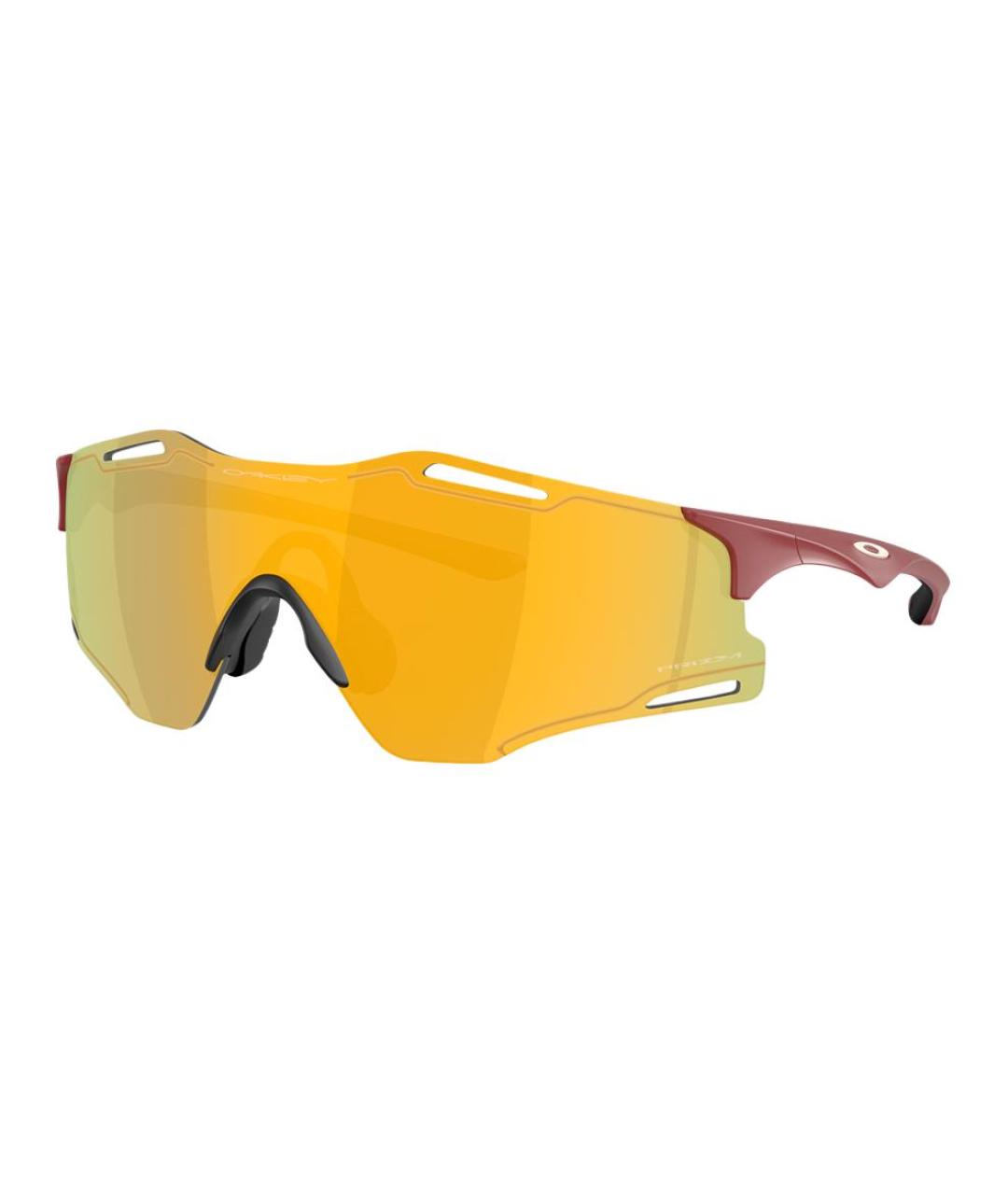 OAKLEY Желтые пластиковые солнцезащитные очки, фото 1