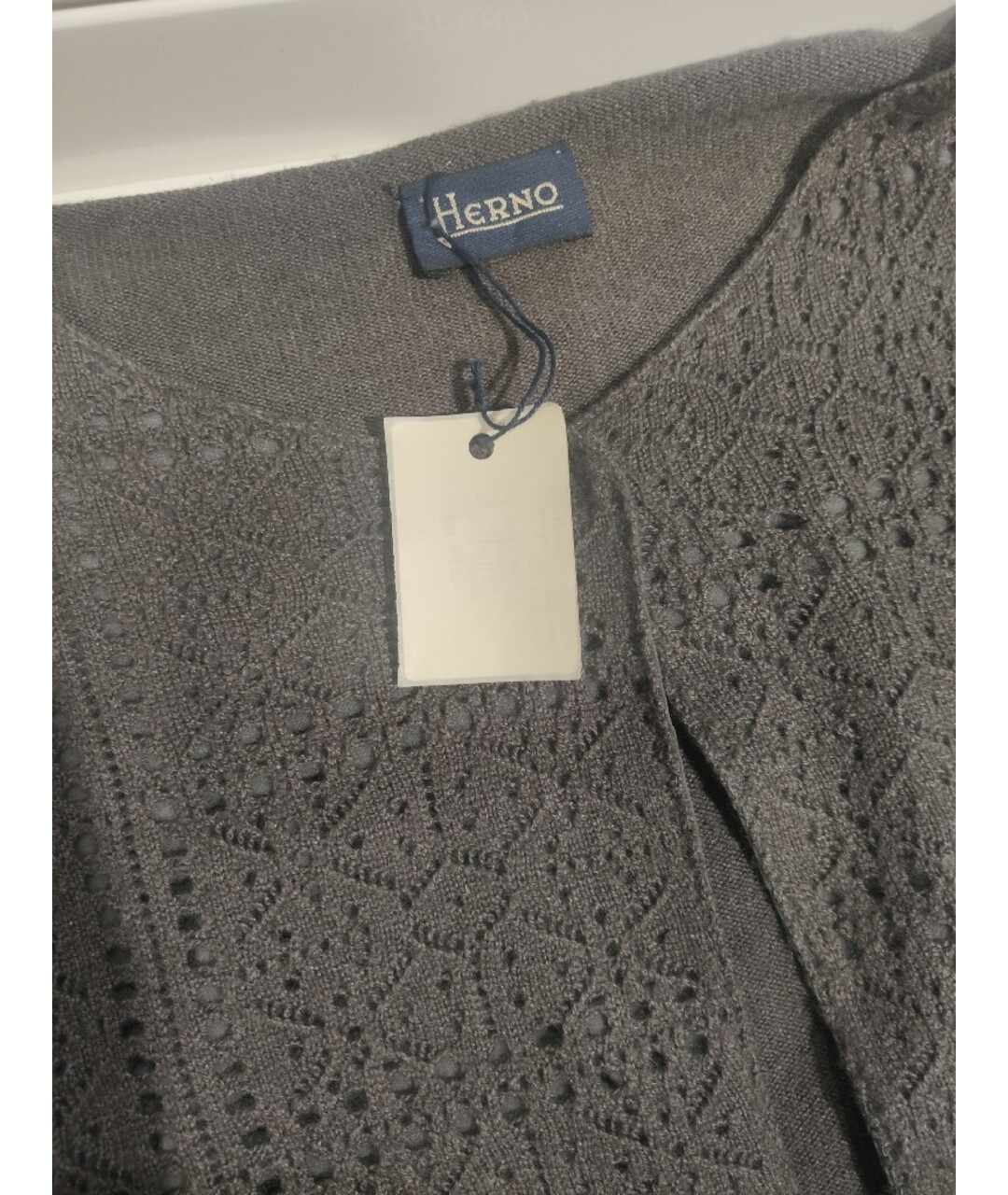 HERNO Антрацитовый кашемировый джемпер / свитер, фото 5