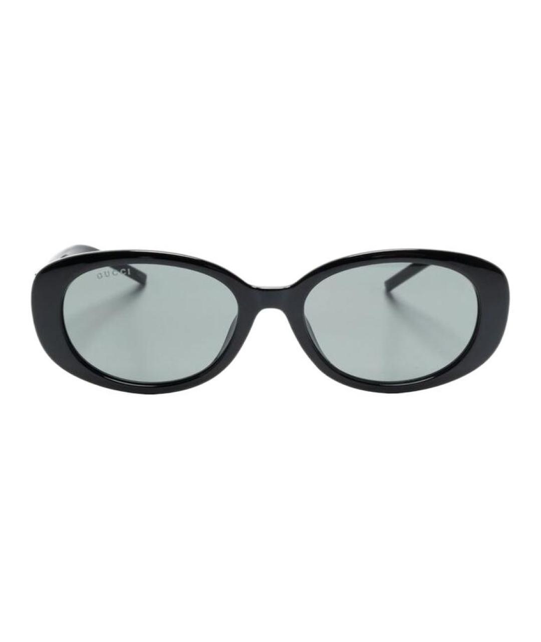 GUCCI Черные пластиковые солнцезащитные очки, фото 2