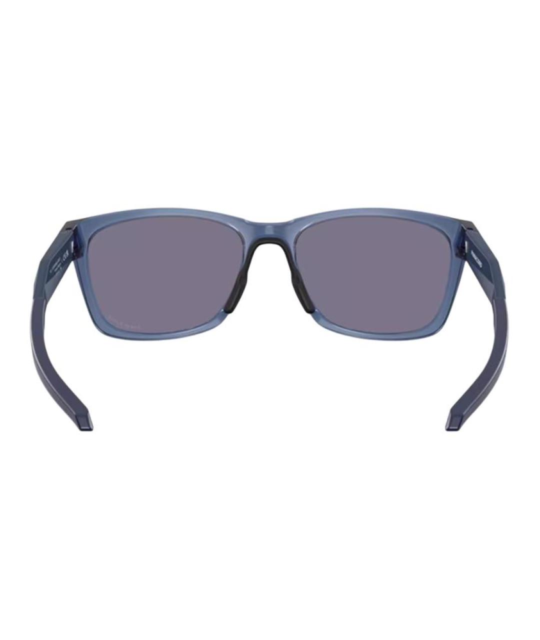 OAKLEY Темно-синие пластиковые солнцезащитные очки, фото 3