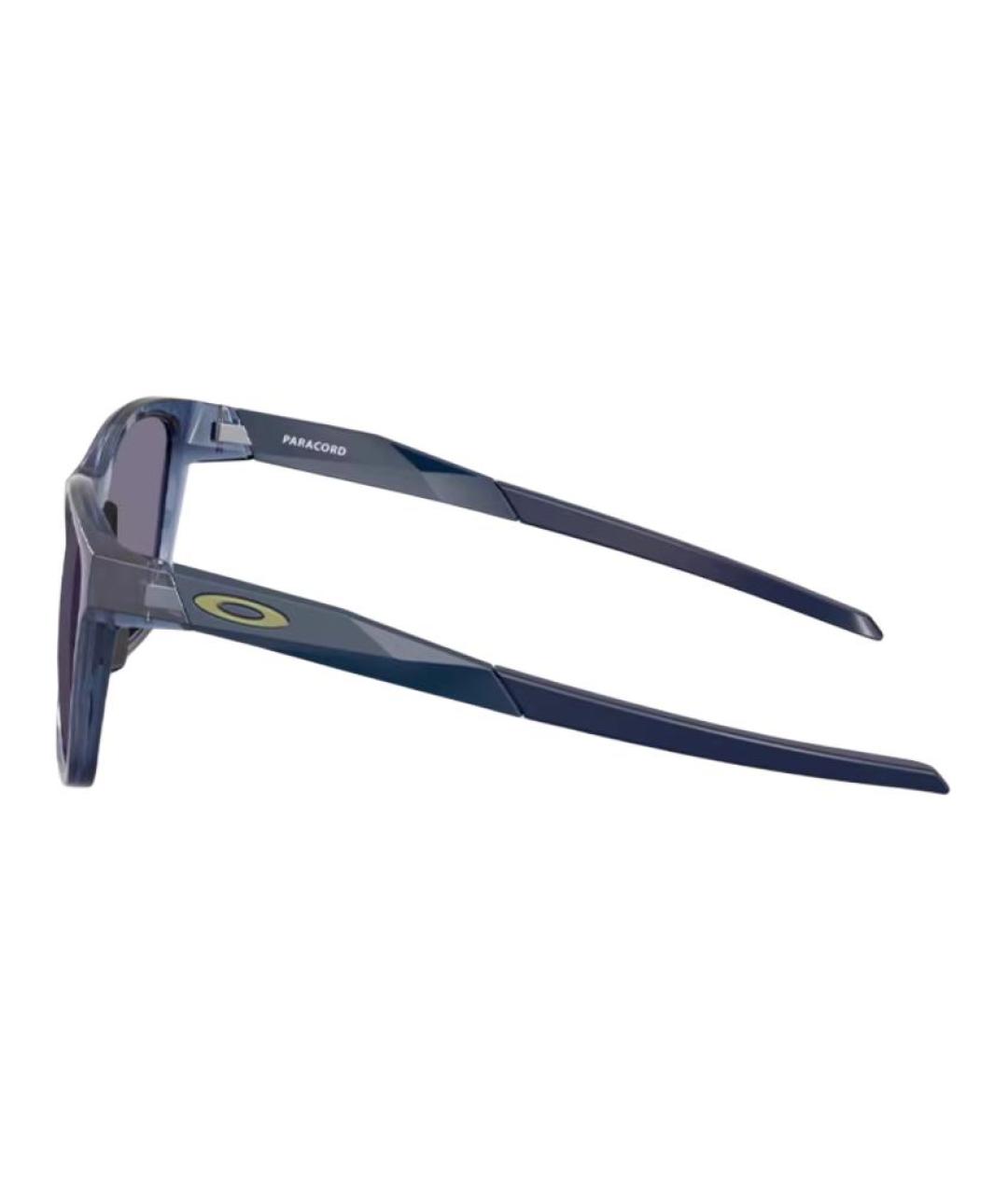 OAKLEY Темно-синие пластиковые солнцезащитные очки, фото 2