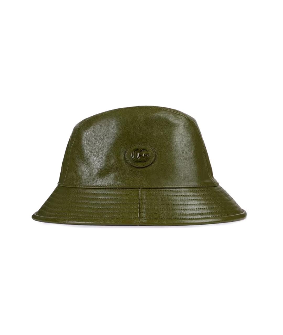 GUCCI Хаки шляпа, фото 1