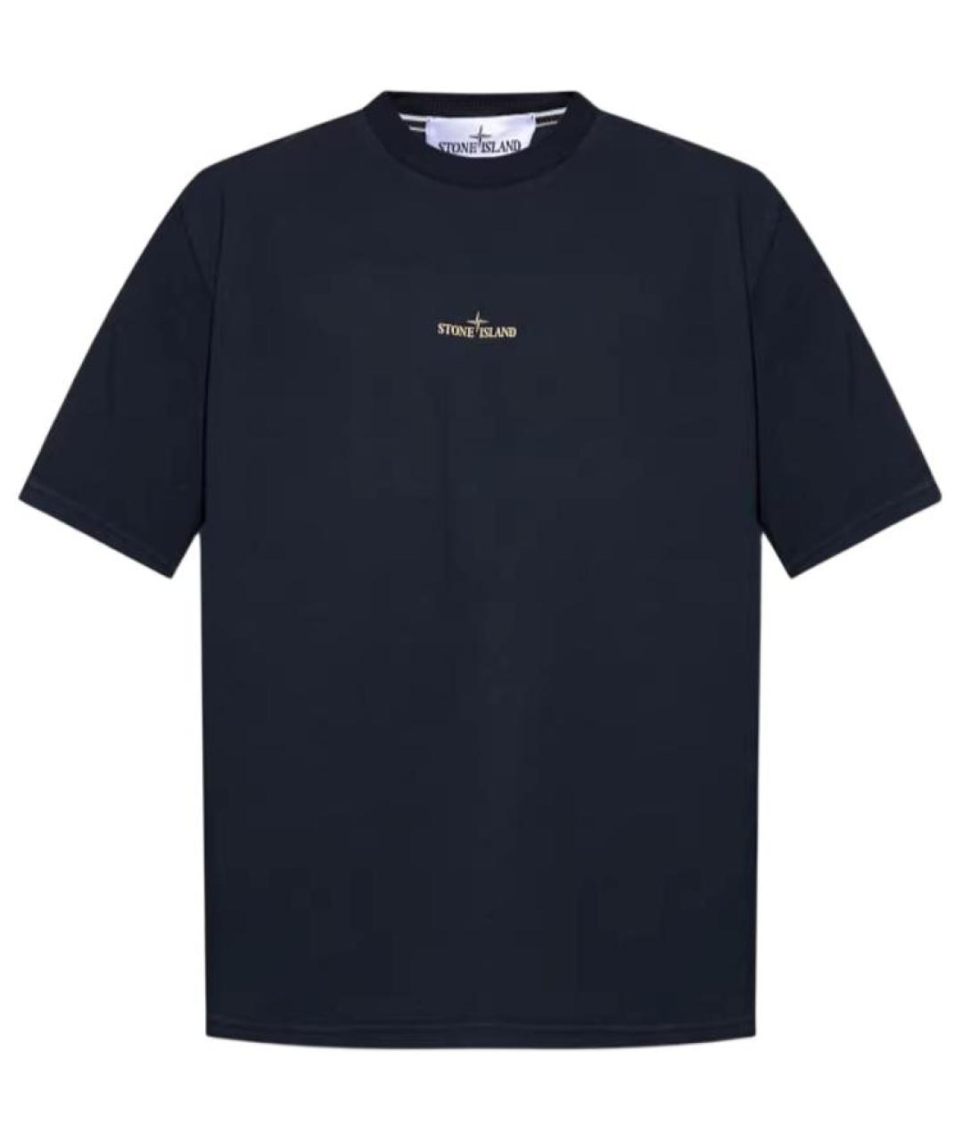 STONE ISLAND Синяя футболка, фото 1
