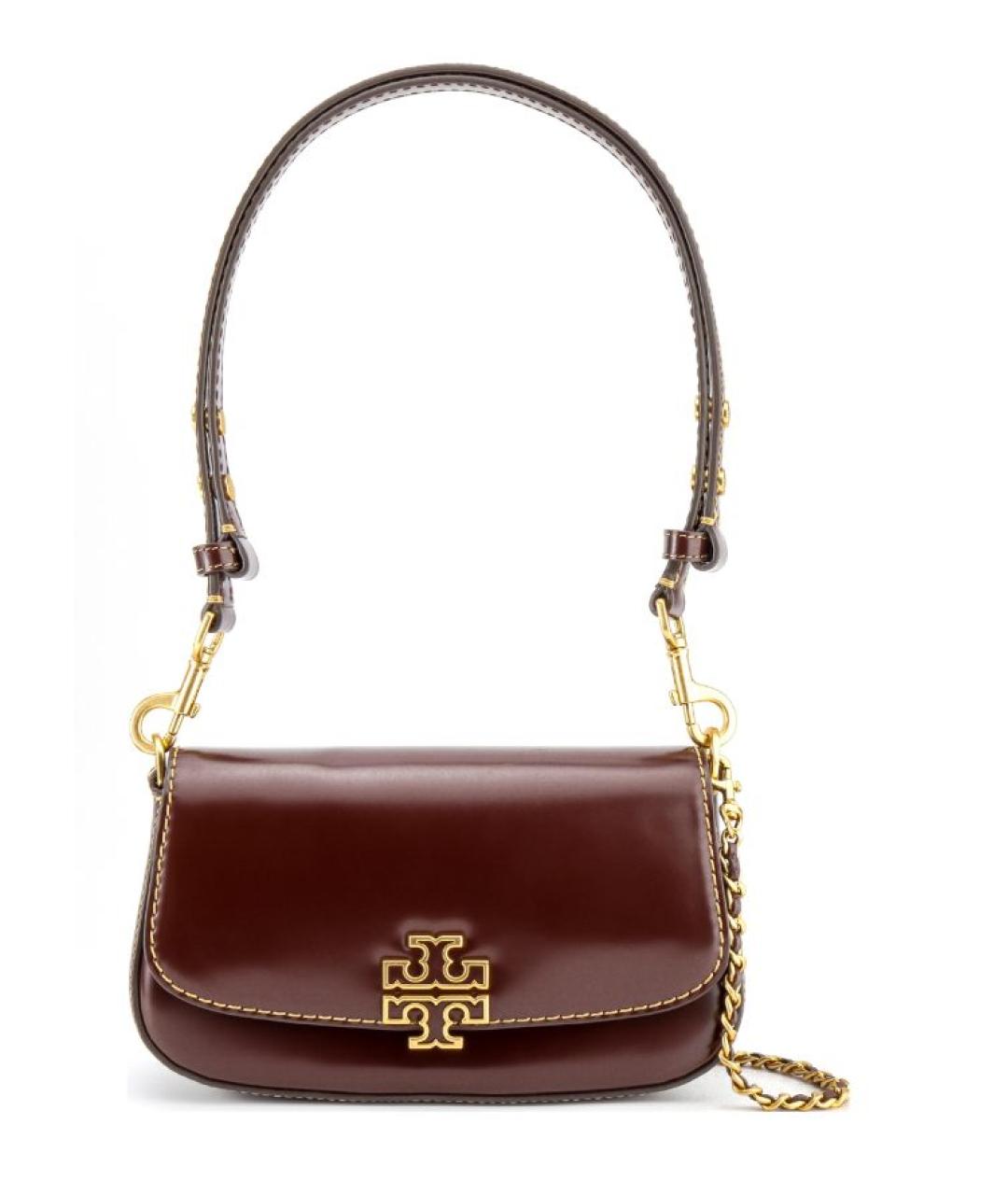 TORY BURCH Кожаная сумка через плечо, фото 2