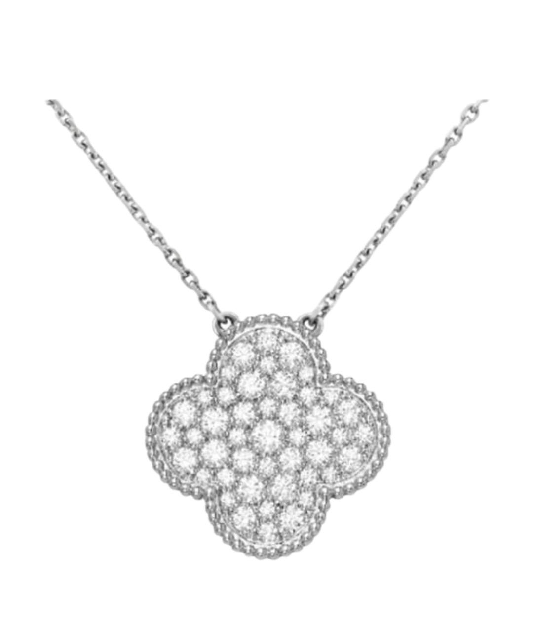 VAN CLEEF & ARPELS Серебряная цепочка из белого золота, фото 1