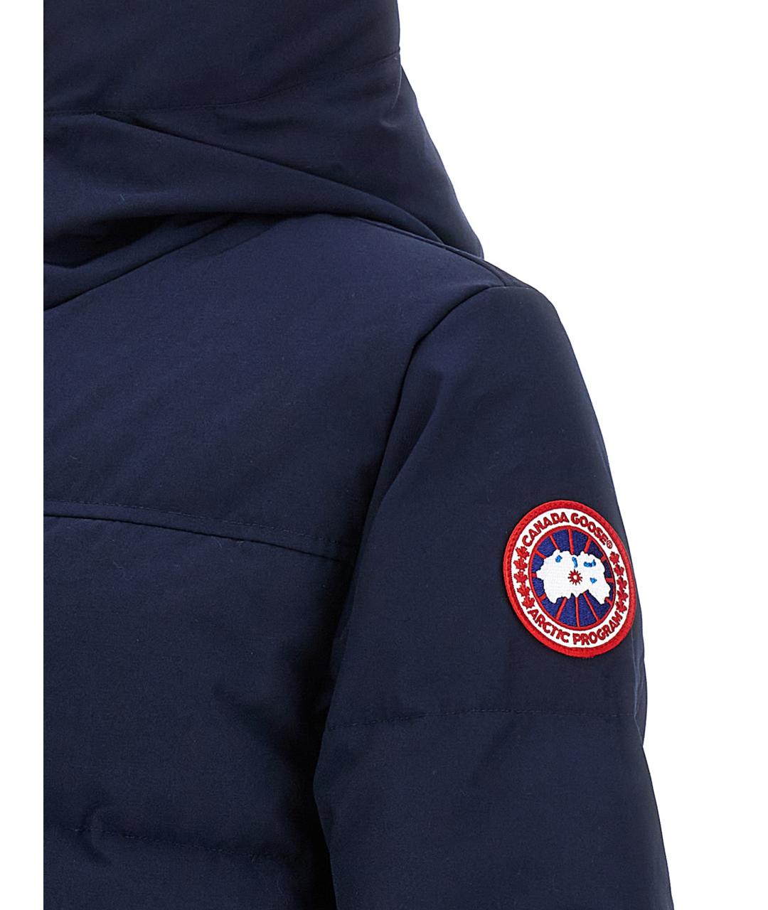 CANADA GOOSE Синяя полиэстеровая парка, фото 4