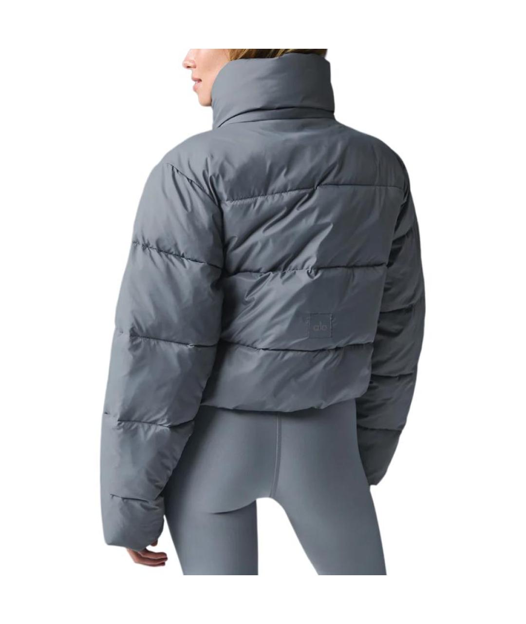 ALO YOGA Серый пуховик, фото 2