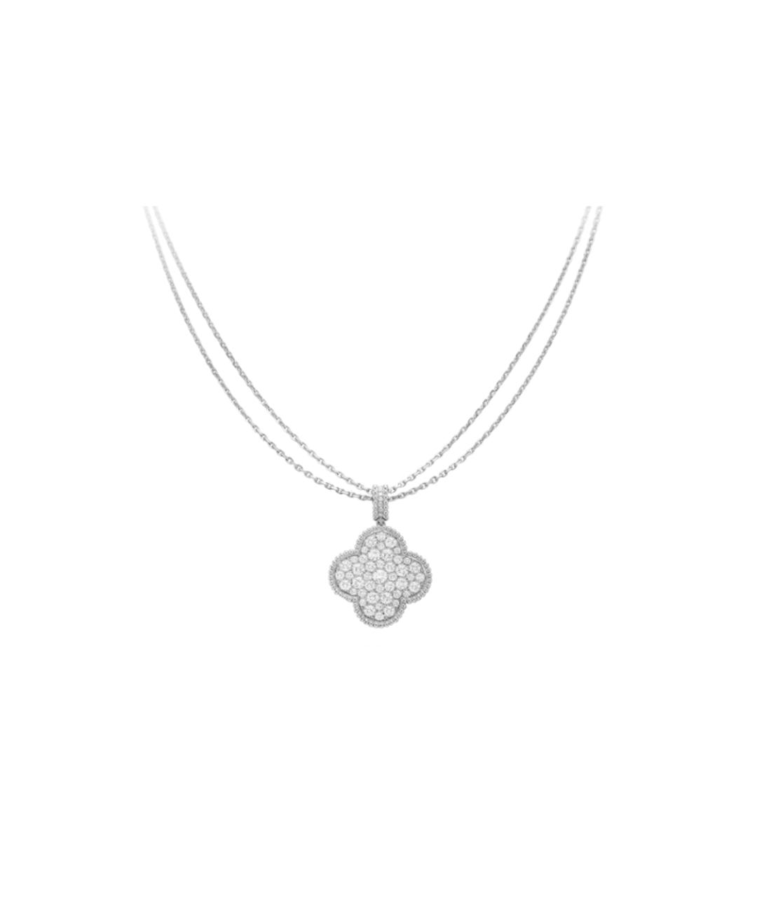 VAN CLEEF & ARPELS Серебряная цепочка из белого золота, фото 2