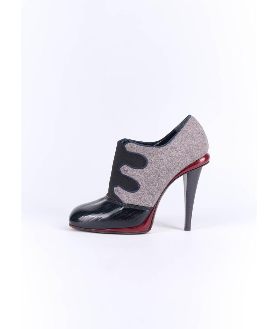 FENDI Мульти ботильоны, фото 6