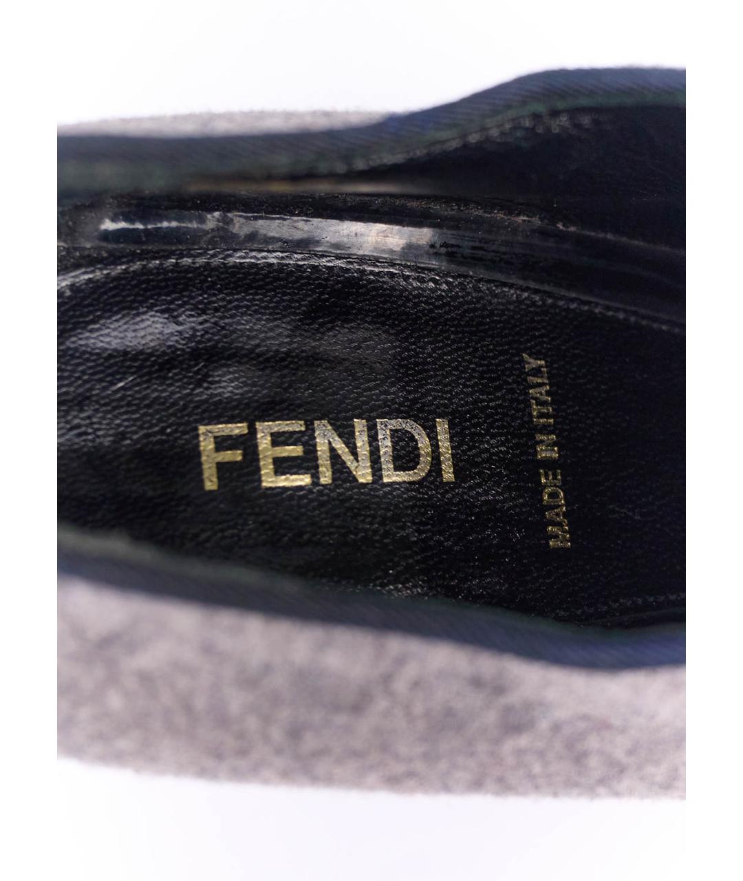 FENDI Мульти ботильоны, фото 5