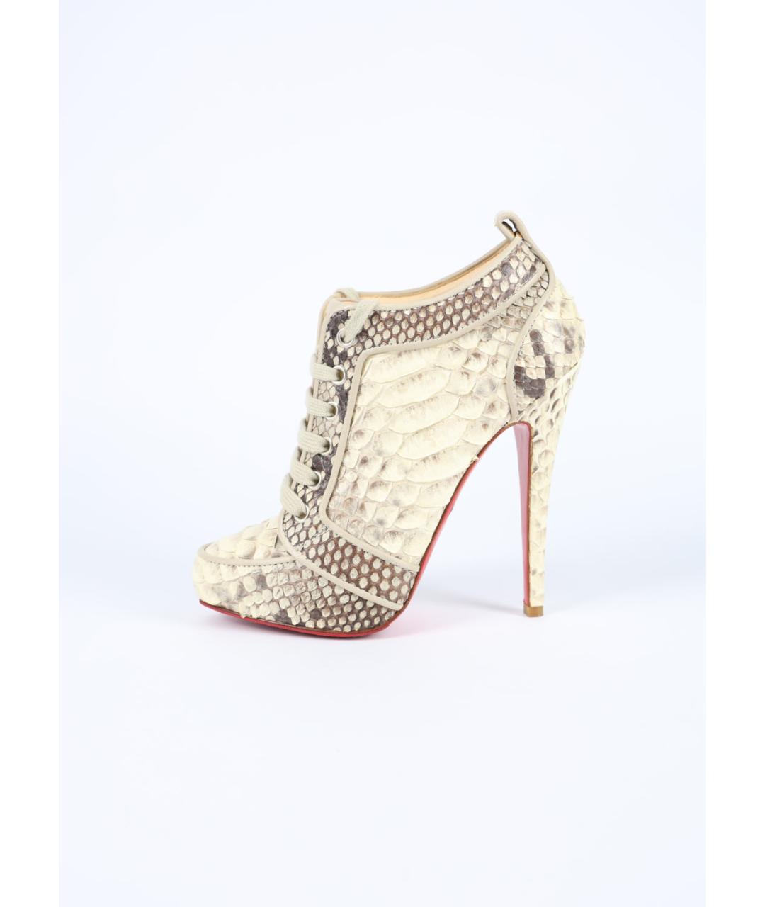 CHRISTIAN LOUBOUTIN Мульти ботильоны из экзотической кожи, фото 6