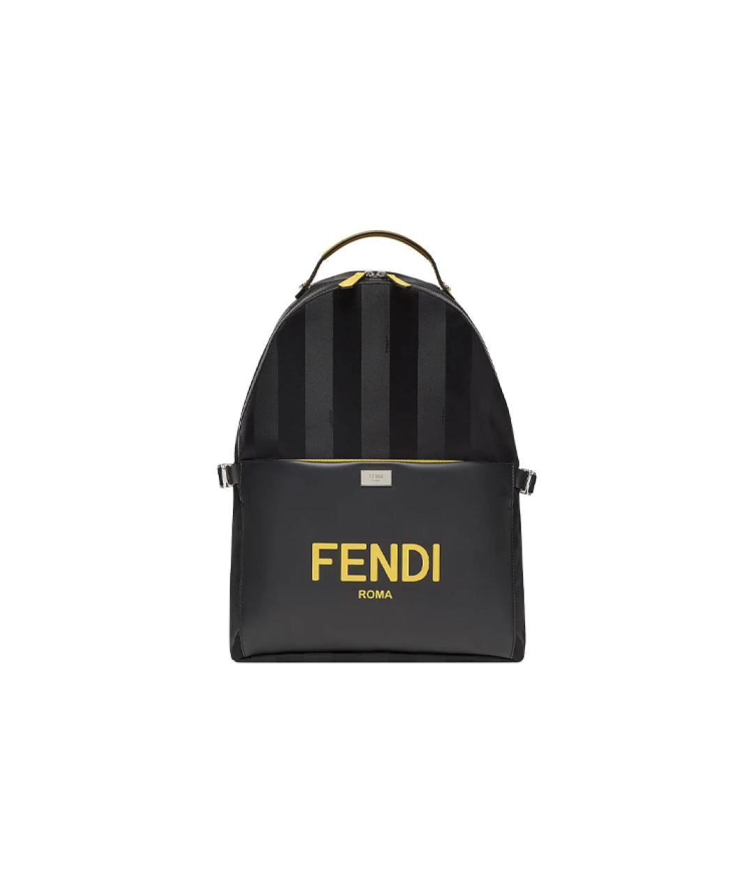 FENDI Черный рюкзак, фото 1