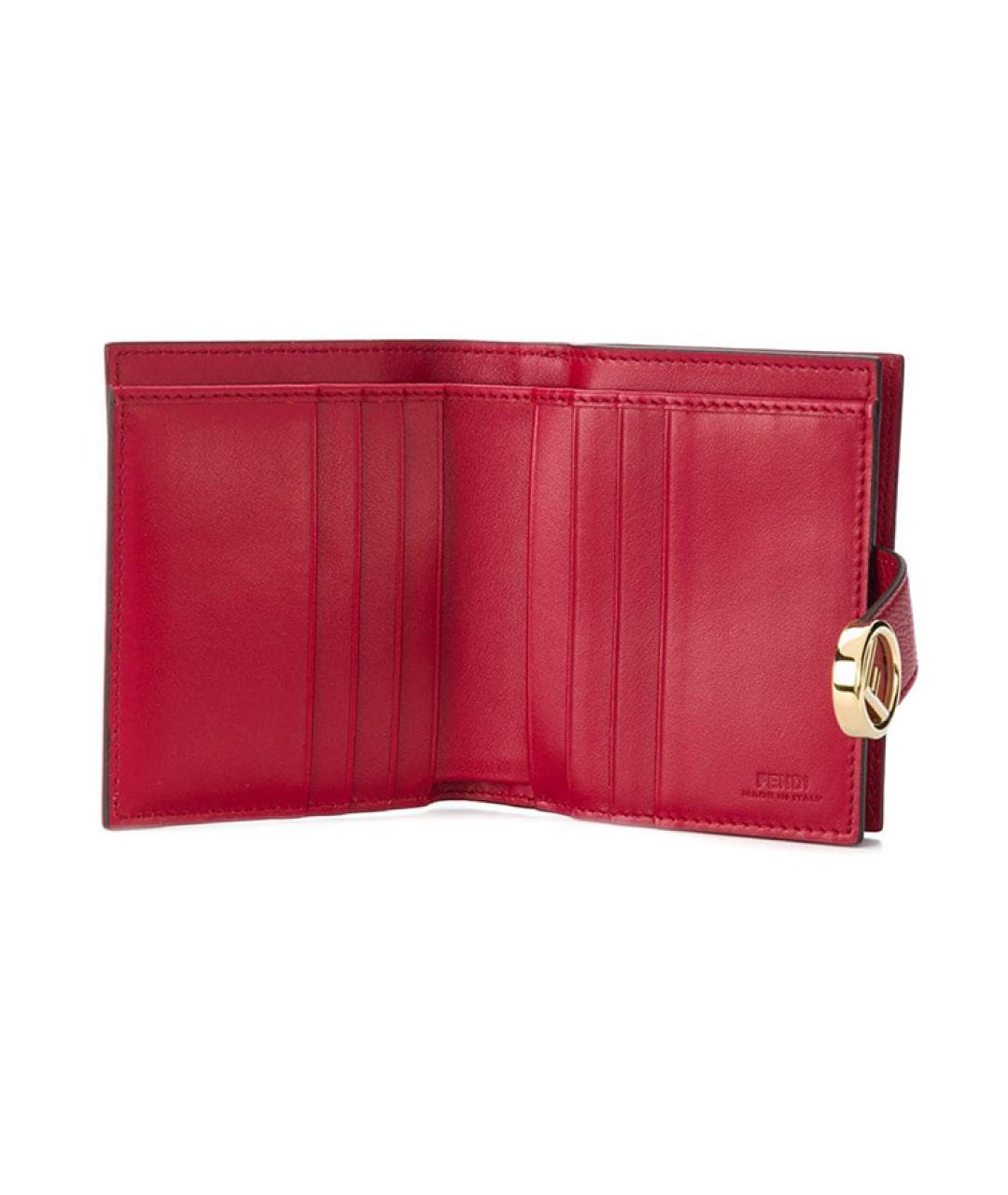 FENDI Коричневый кошелек, фото 4
