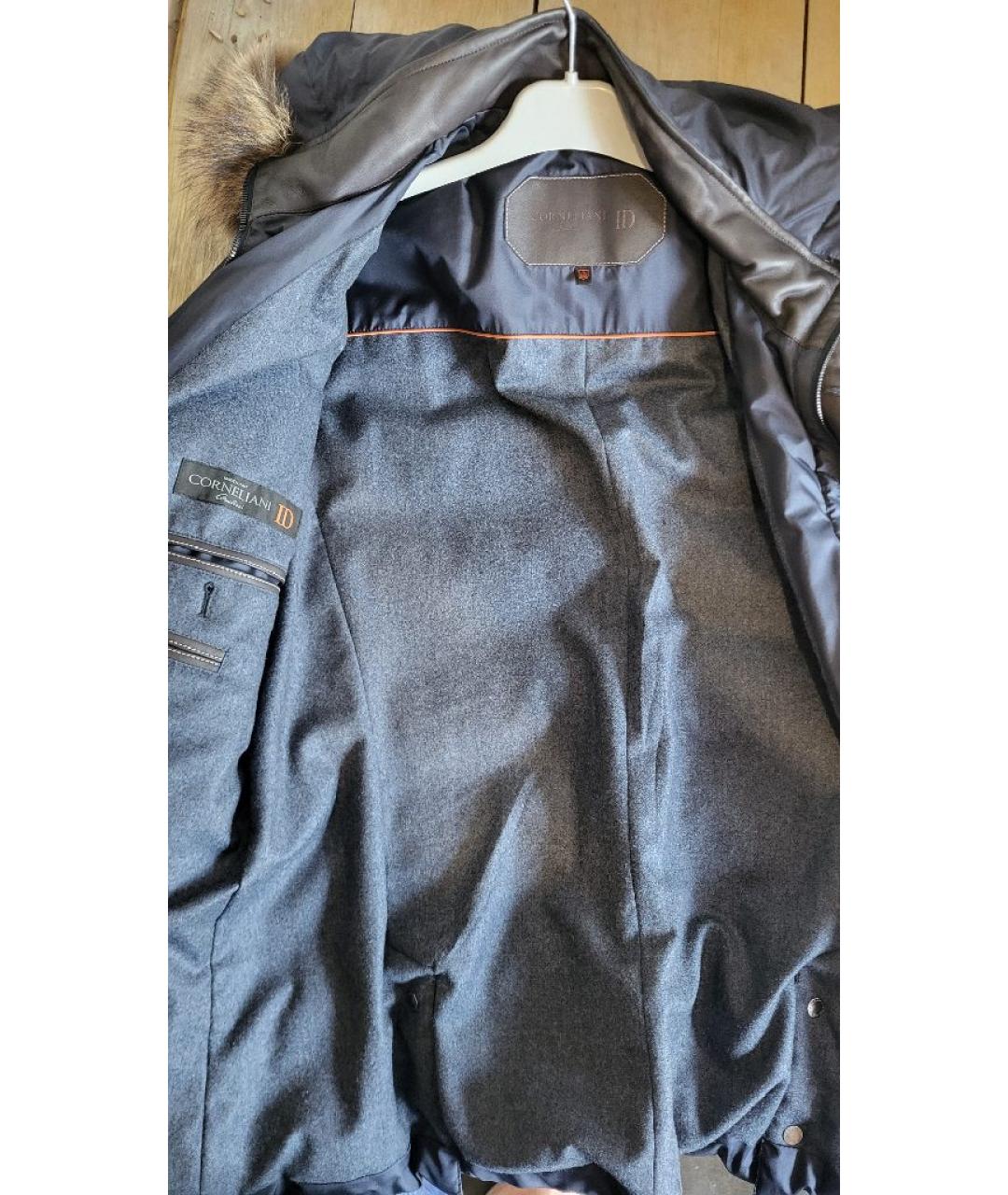 CORNELIANI Темно-синяя куртка, фото 3