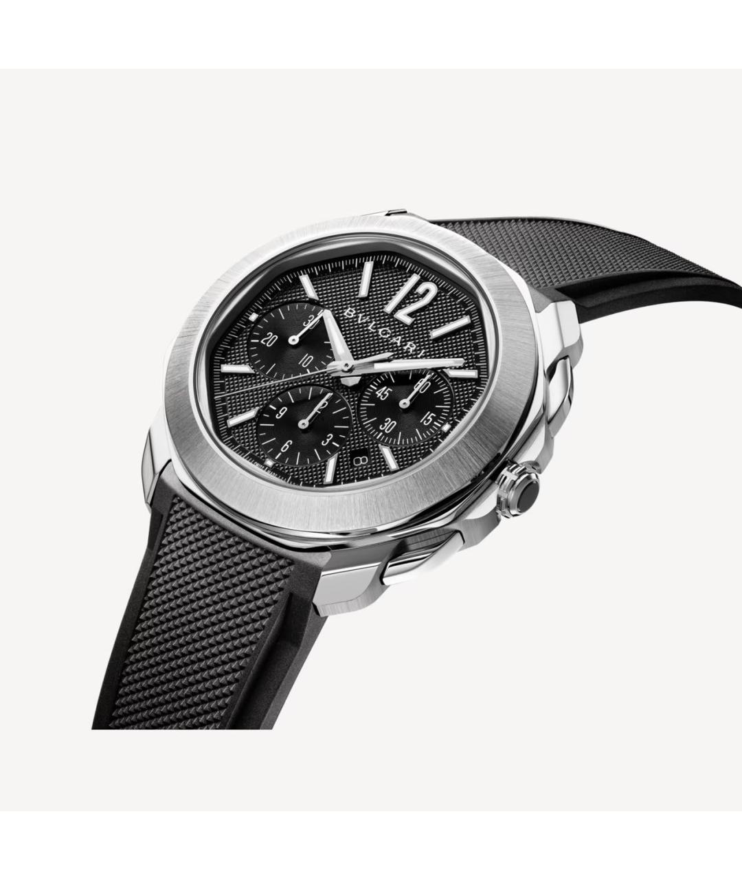 BVLGARI Серебряные металлические часы, фото 7
