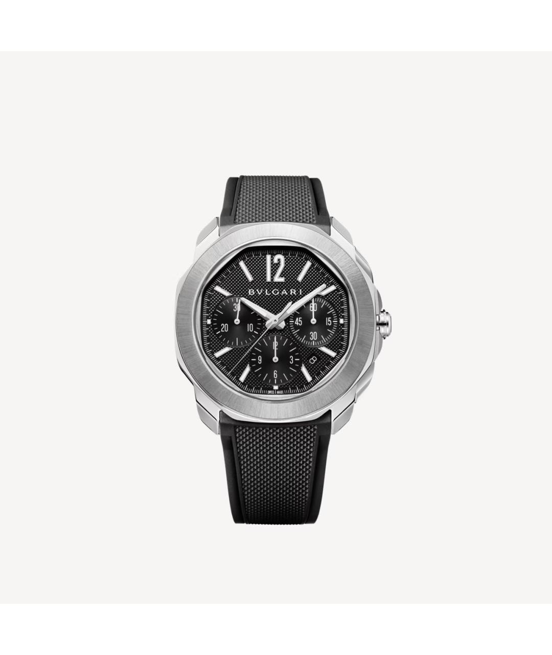BVLGARI Серебряные металлические часы, фото 6