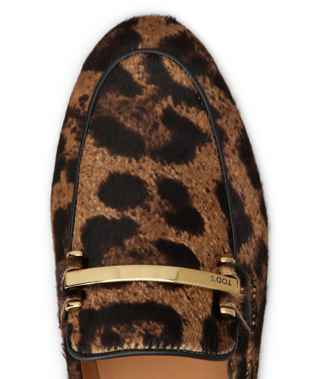 TOD'S Коричневые лоферы, фото 4