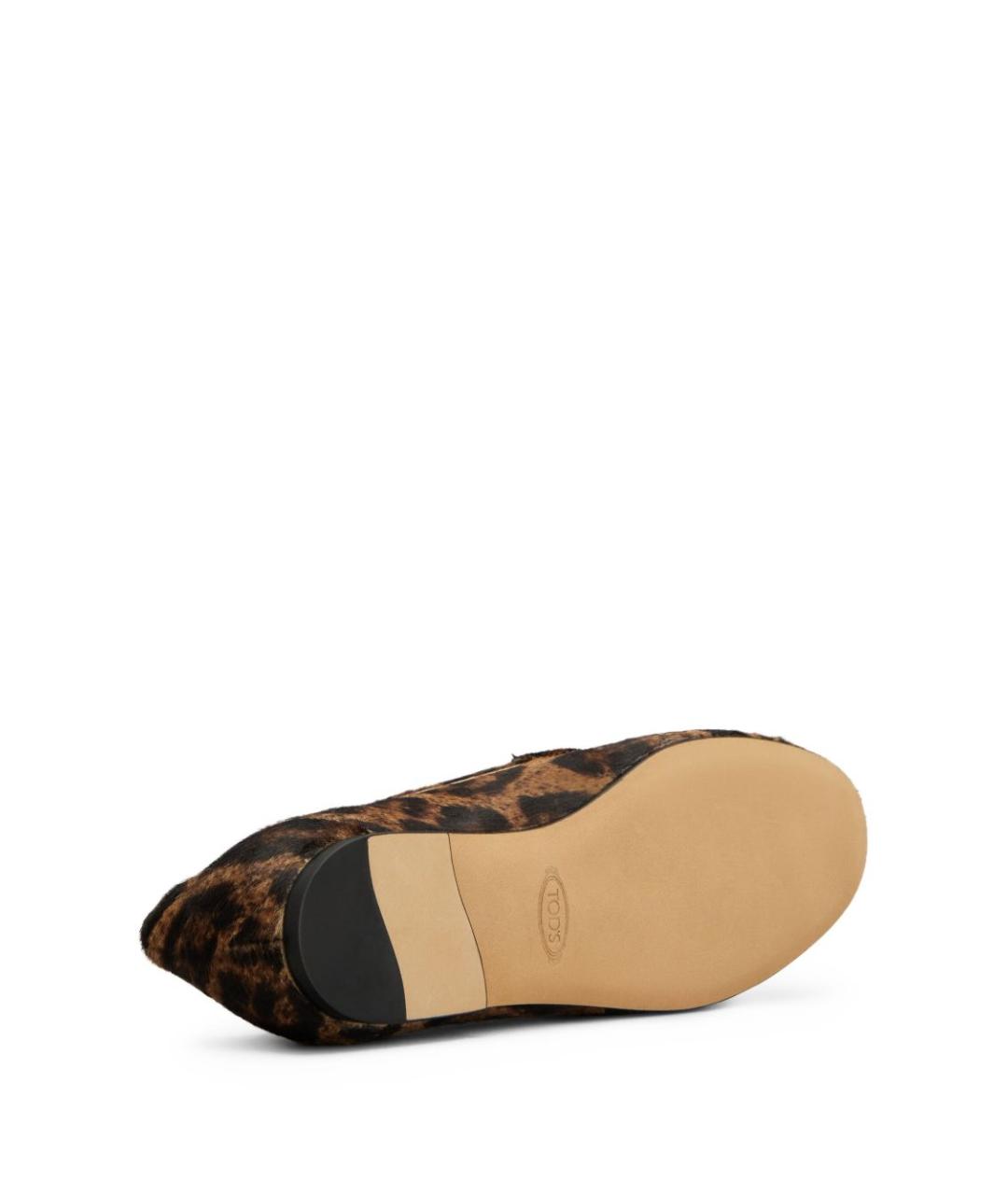 TOD'S Коричневые лоферы, фото 2