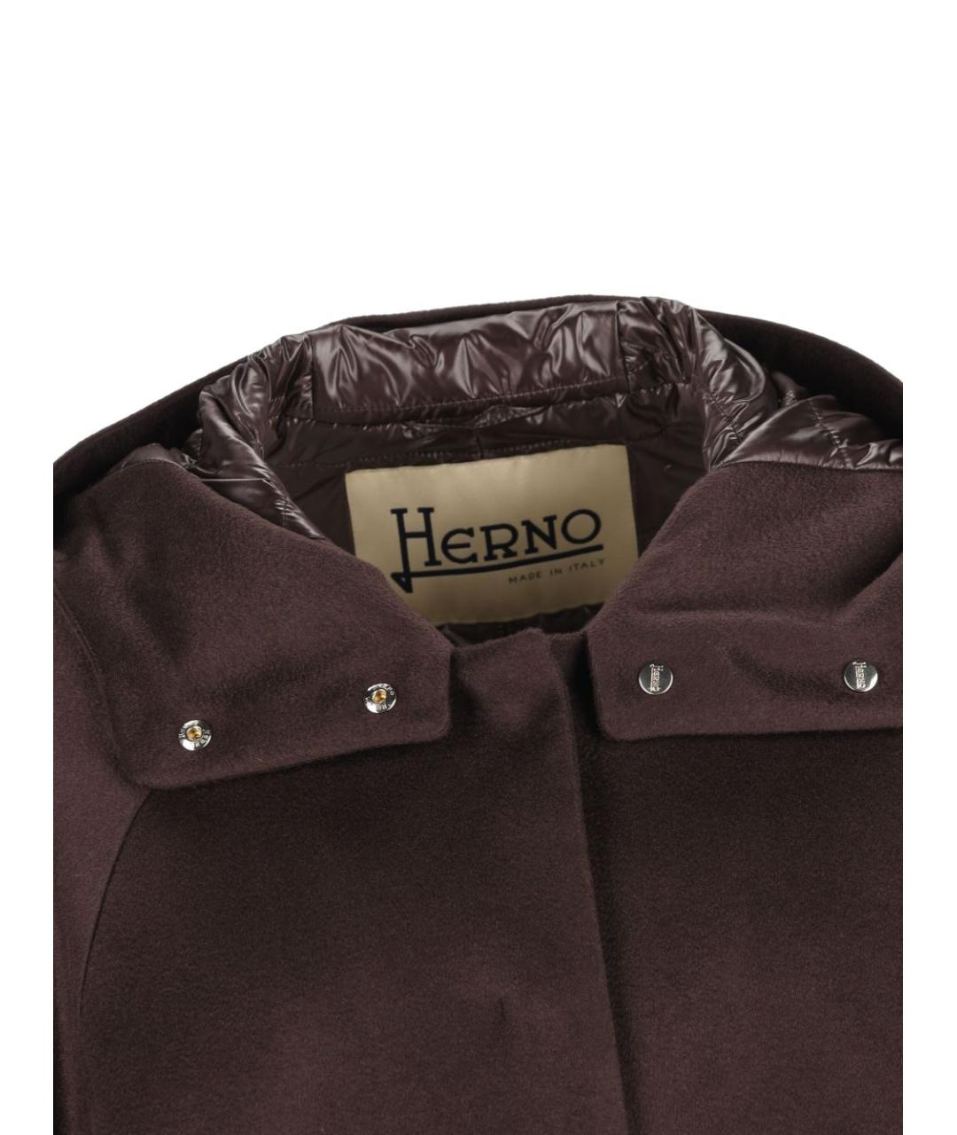 HERNO Коричневая куртка, фото 4
