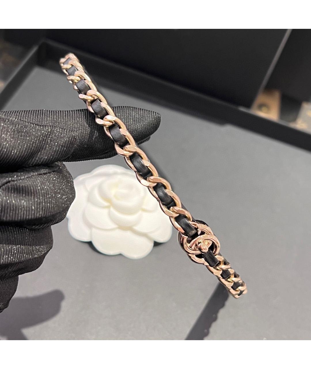 CHANEL Черный ободок, фото 3