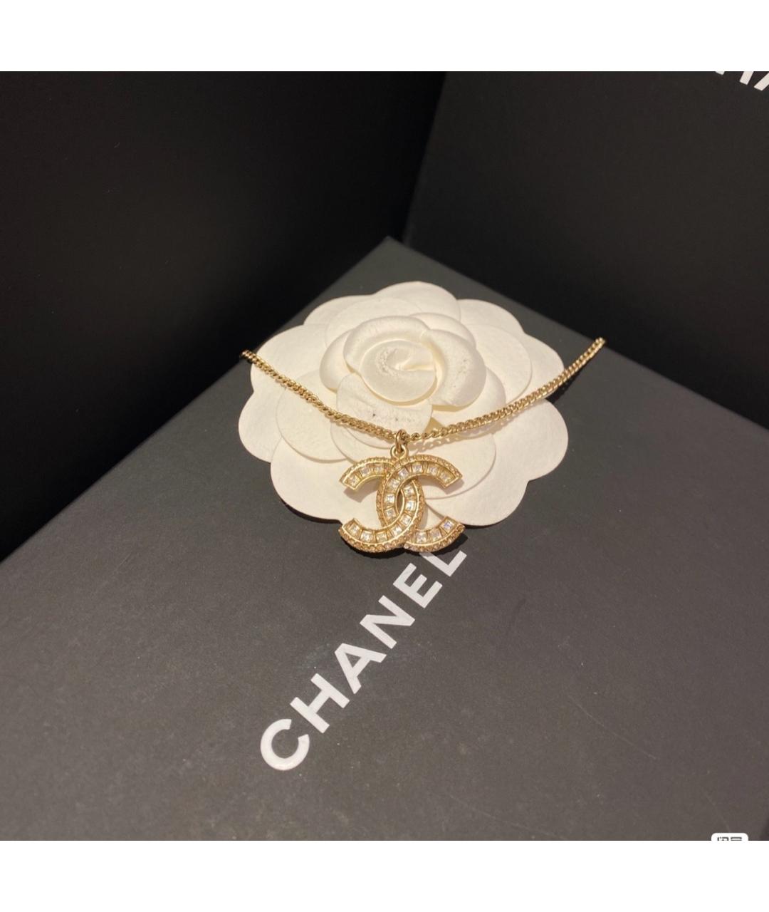 CHANEL Золотое колье, фото 2