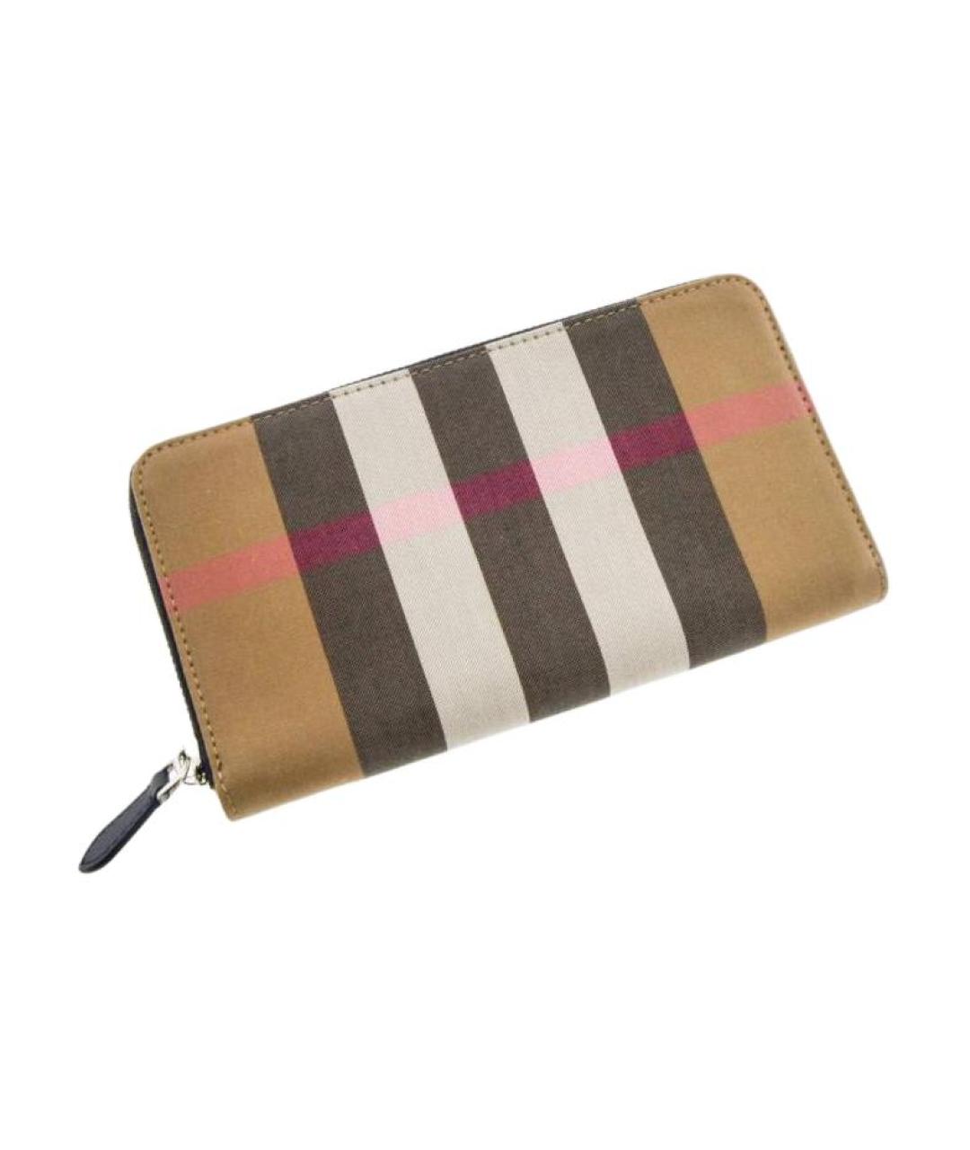BURBERRY Бежевый кошелек, фото 3