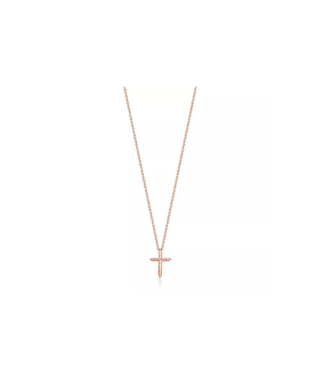 TIFFANY&CO Розовая цепочка из розового золота, фото 2