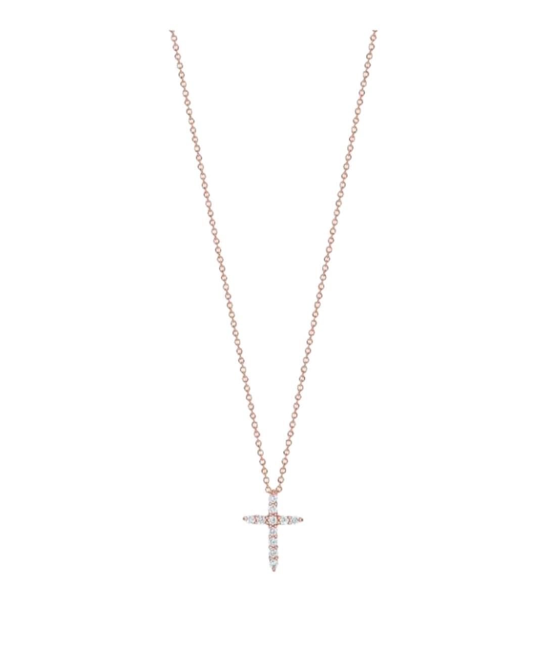 TIFFANY&CO Розовая цепочка из розового золота, фото 1