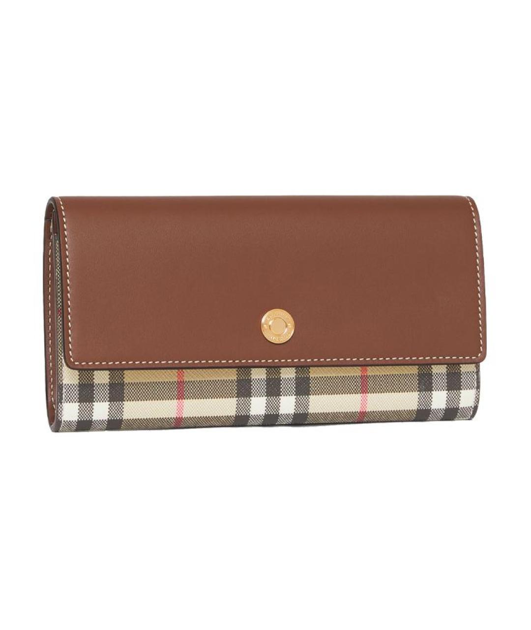 BURBERRY Коричневый кошелек, фото 2