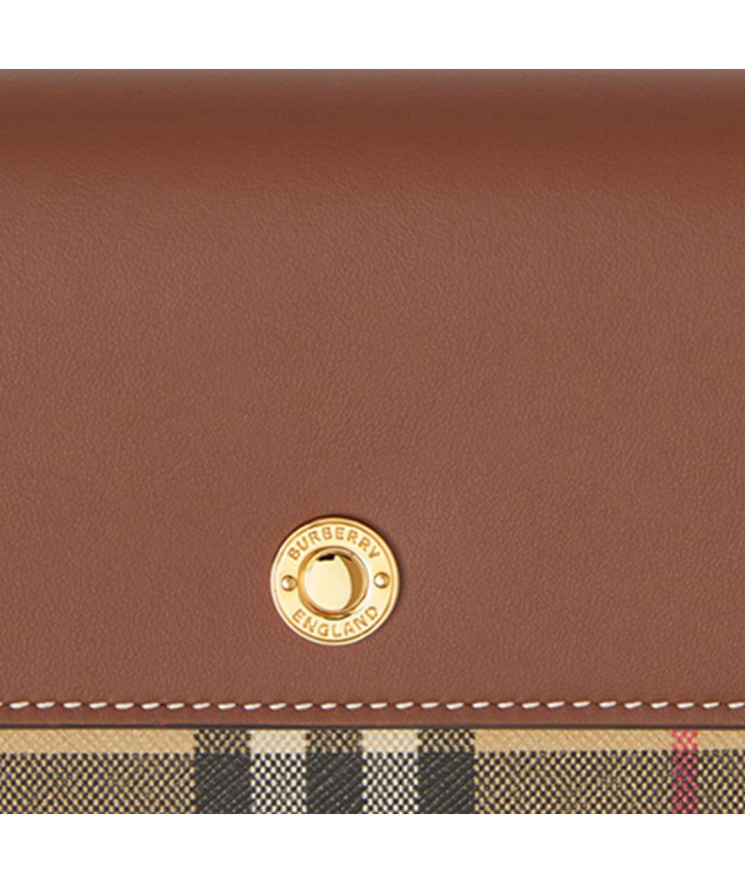 BURBERRY Коричневый кошелек, фото 4