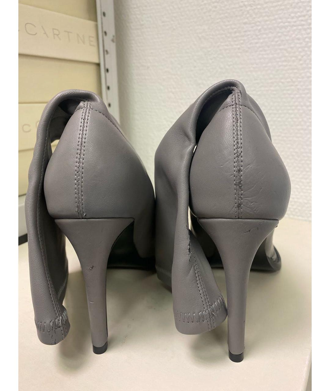 STELLA MCCARTNEY Серые полусапоги, фото 4