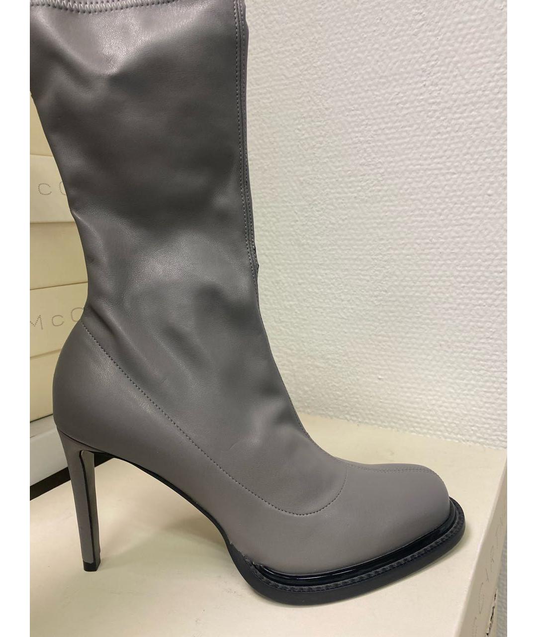 STELLA MCCARTNEY Серые полусапоги, фото 5