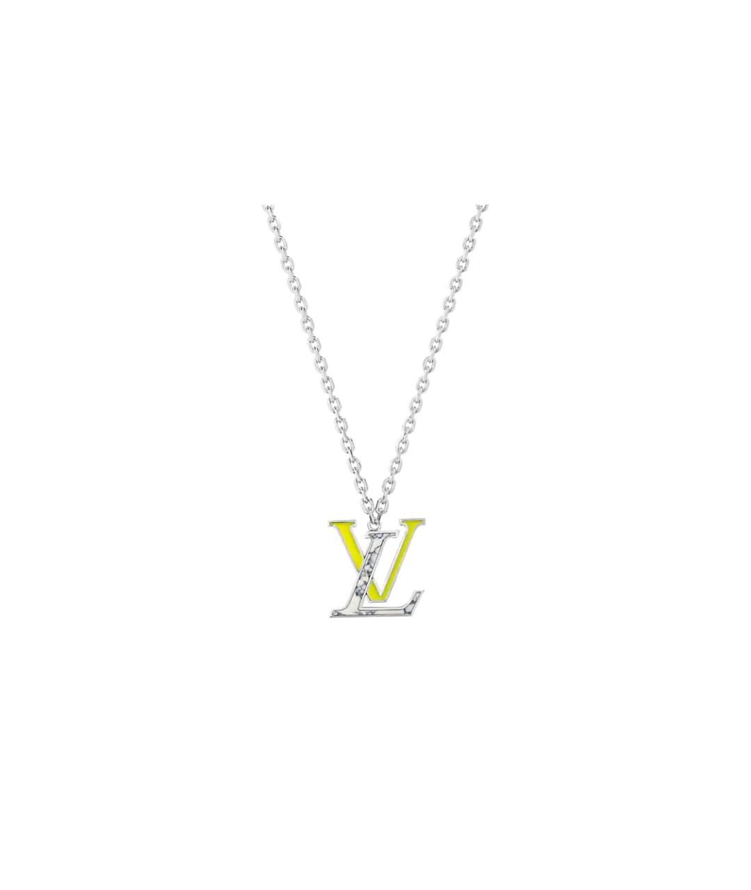 LOUIS VUITTON Серебряная металлическая цепочка/подвеска, фото 1