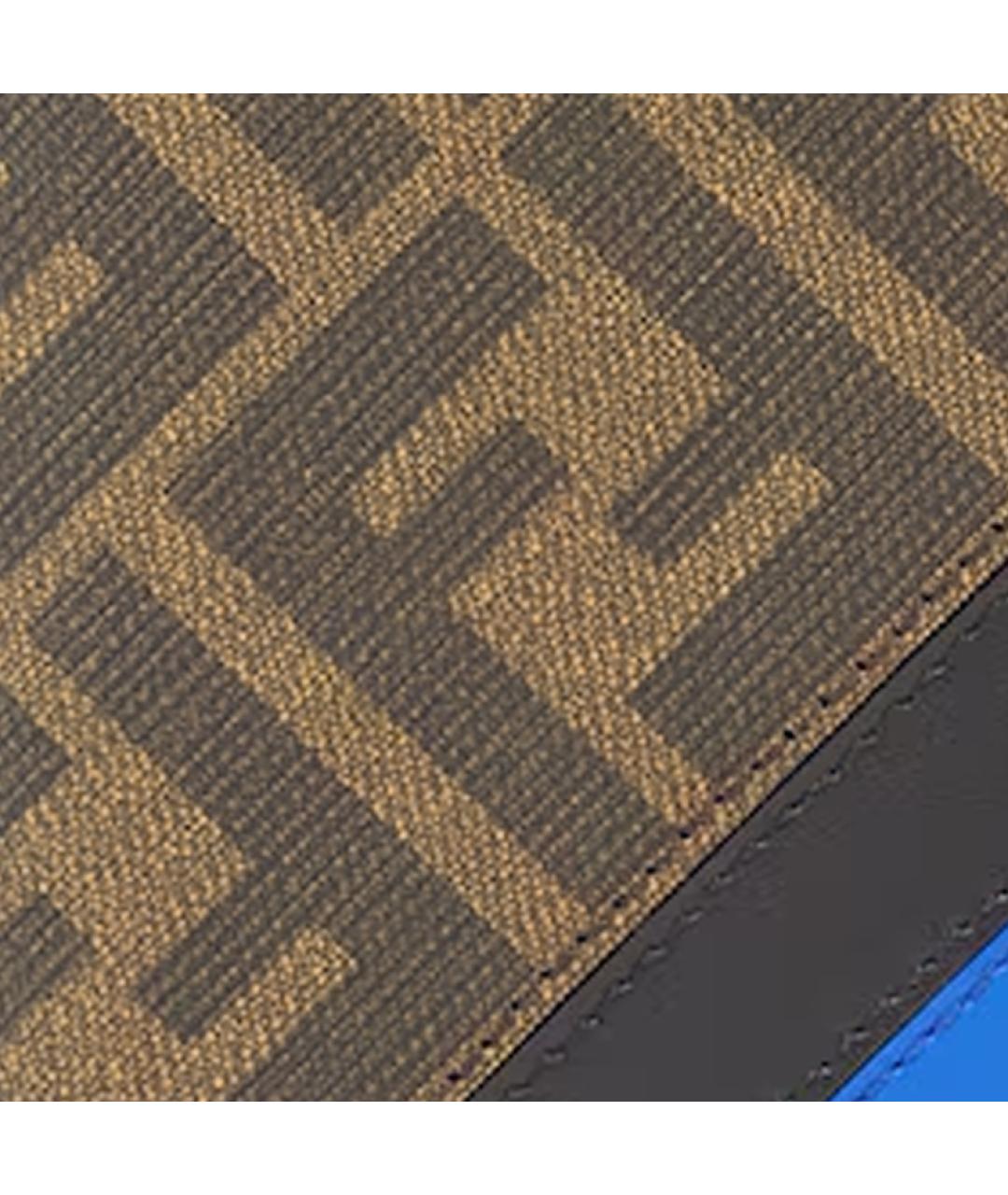 FENDI Коричневый кошелек, фото 4