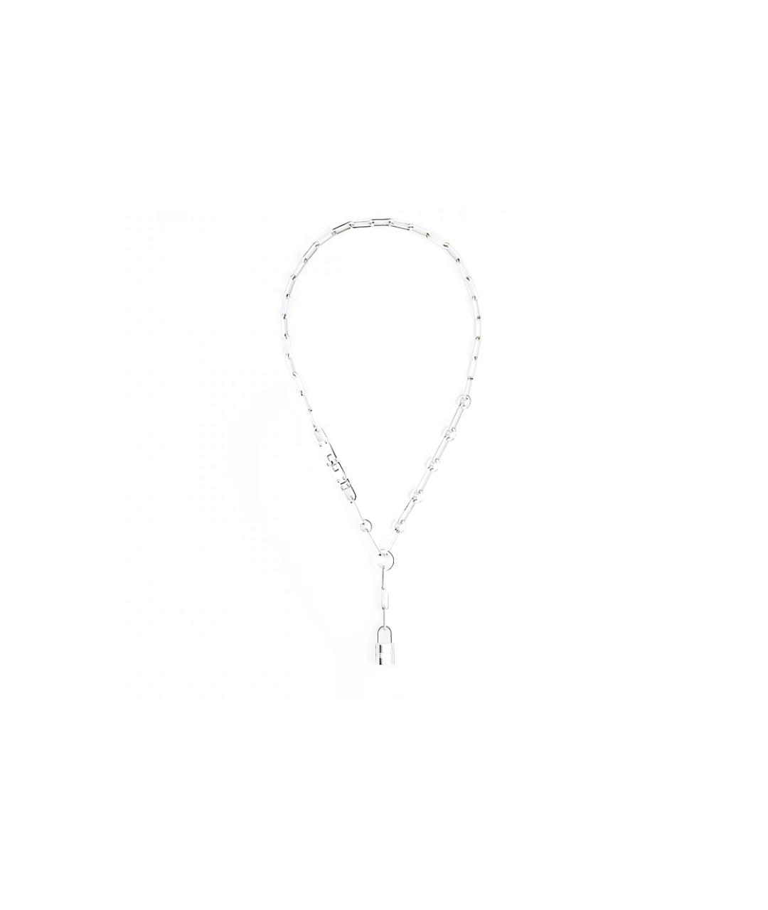 HERMES Серебряная серебряная цепочка, фото 2