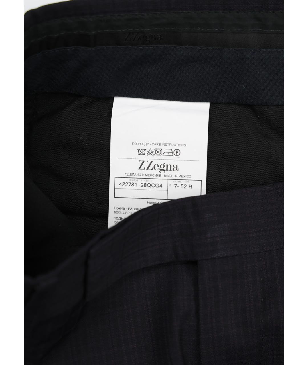 ERMENEGILDO ZEGNA XXX Черный классический костюм, фото 7