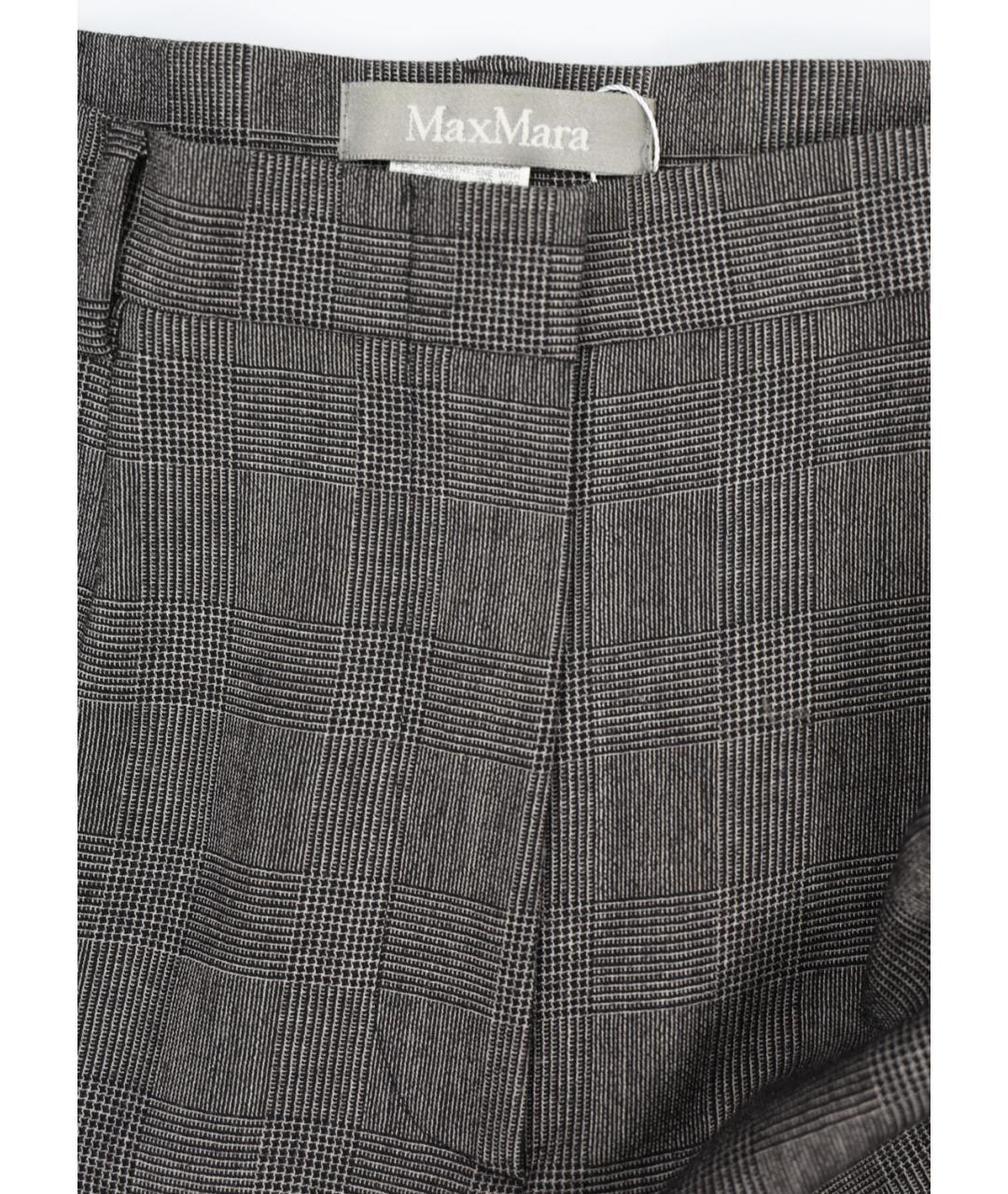 MAX MARA Серый шерстяной костюм с брюками, фото 8